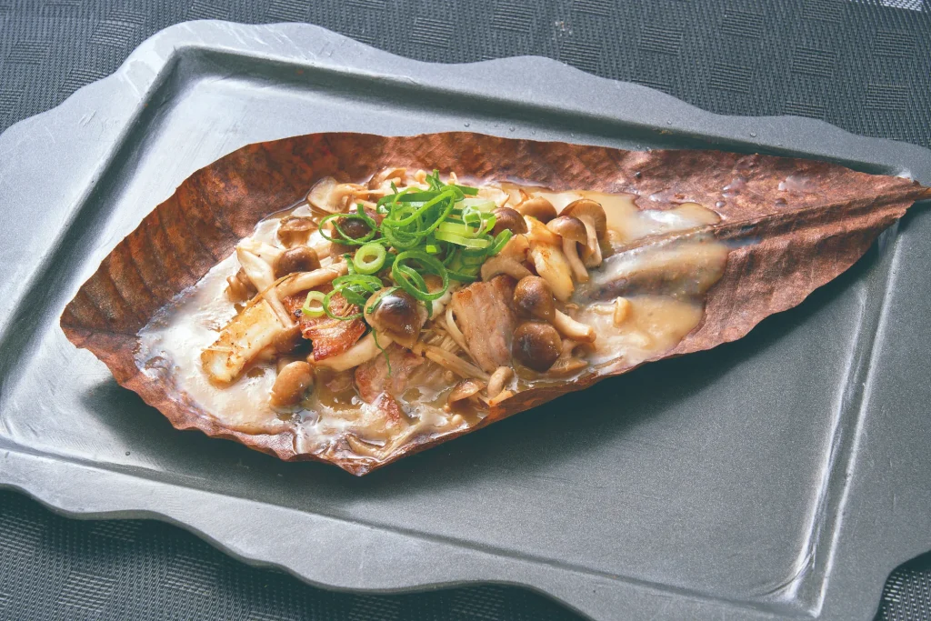 ほうば焼　朴葉焼　