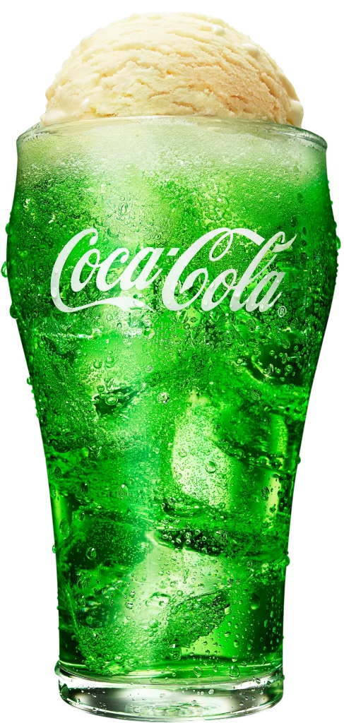 メロンソーダフロート